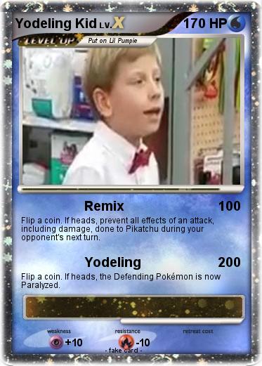 Pokemon Yodeling Kid