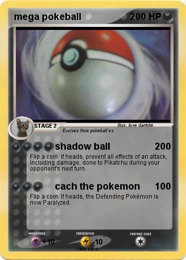 Pokemon mega pokeball