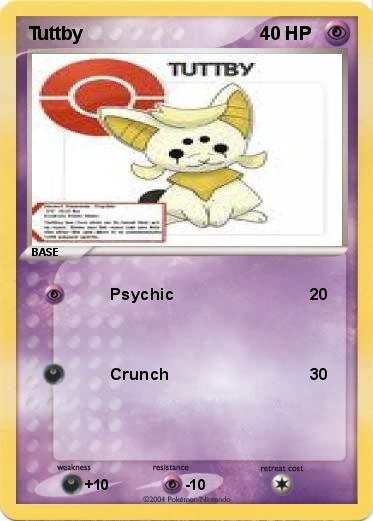Pokemon Tuttby