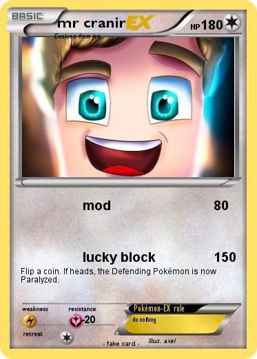 Pokemon mr cranir