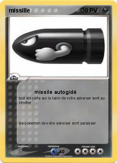 Pokemon missille