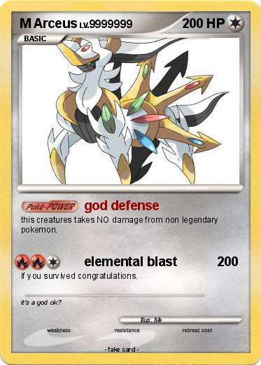 Pokemon M Arceus