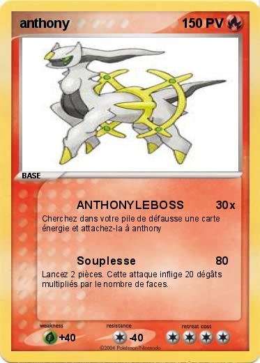 Pokemon anthony