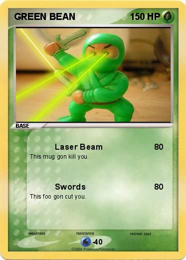 Pokemon GREEN BEAN