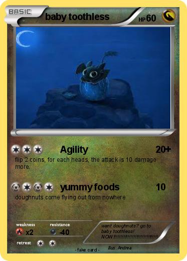 Pokemon baby toothless