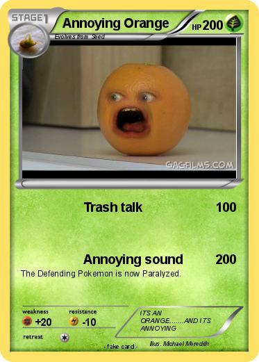 Pokemon Annoying Orange