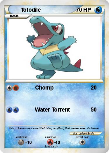 Pokemon Totodile