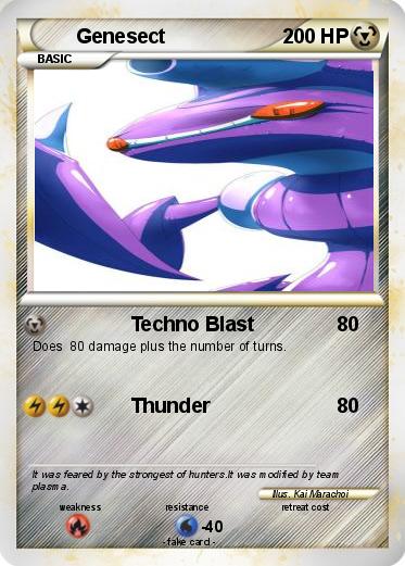 Pokemon Genesect