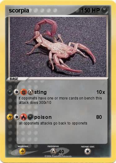 Pokemon scorpia