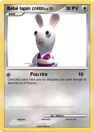 Pokemon Bébé lapin crétin