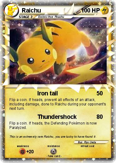 Pokemon Raichu
