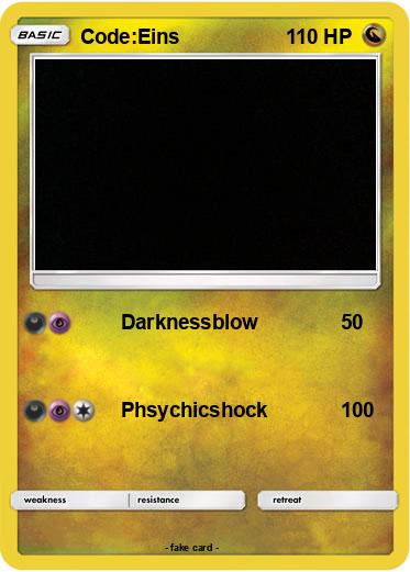 Pokemon Code:Eins