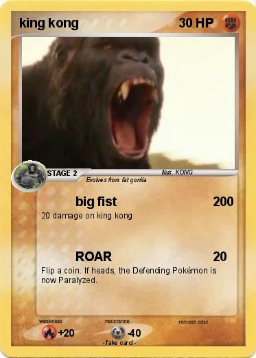 Pokemon king kong