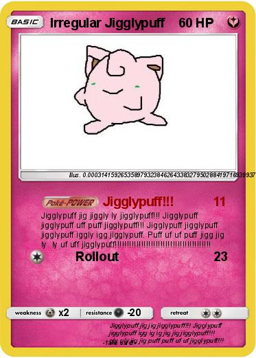 Pokemon Irregular Jigglypuff