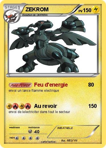 Pokemon ZEKROM