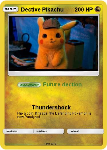 Pokemon Dective Pikachu
