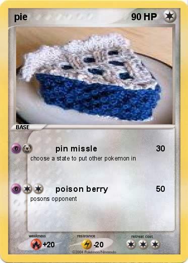 Pokemon pie