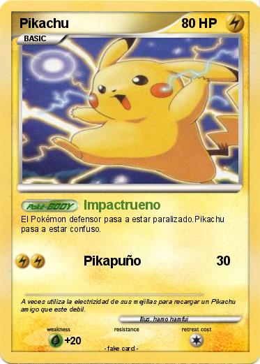 Pokemon Pikachu