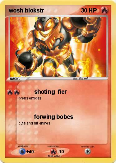 Pokemon wosh blokstr