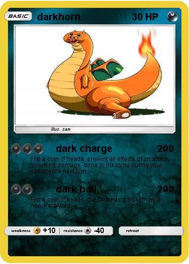 Pokemon darkhorn