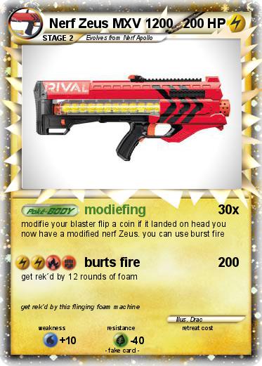 Pokemon Nerf Zeus MXV 1200