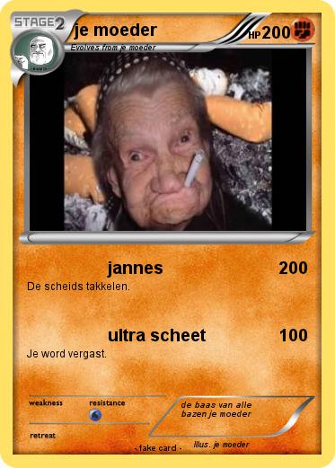 Pokemon je moeder