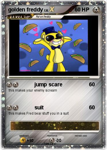 Pokemon golden freddy
