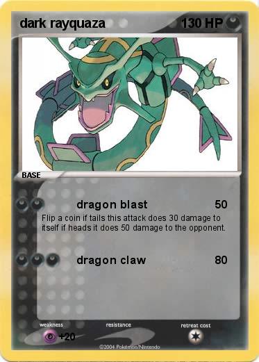 Pokemon dark rayquaza