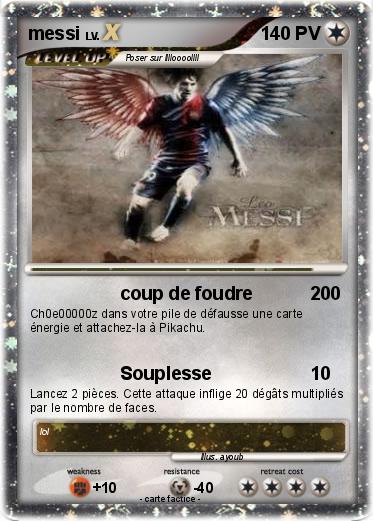 Pokemon messi