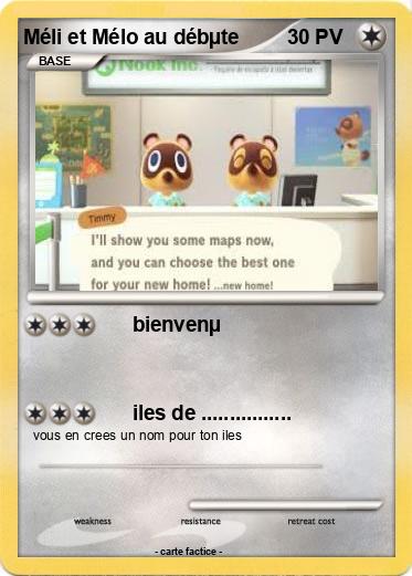 Pokemon Méli et Mélo au débµte