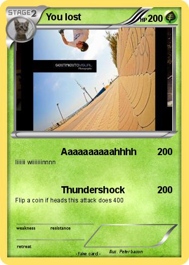 Pokemon You lost