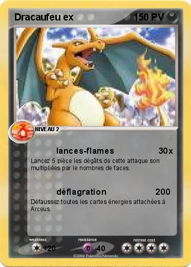 Pokemon Dracaufeu ex