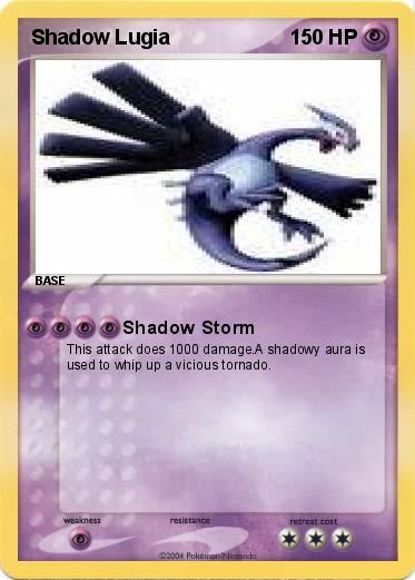 Pokemon Shadow Lugia