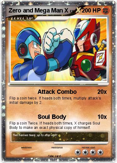 Pokemon Zero and Mega Man X