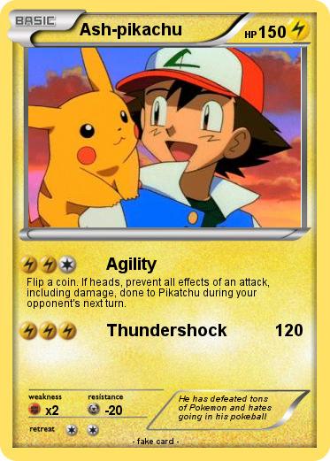 Pokemon Ash-pikachu