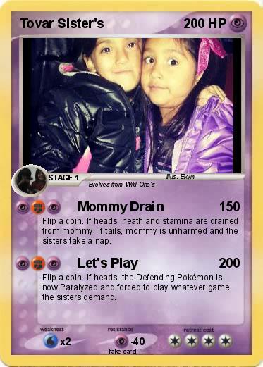 Pokemon Tovar Sister's