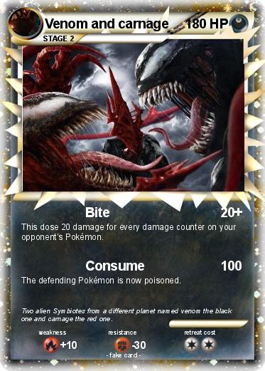 Pokemon Venom and carnage