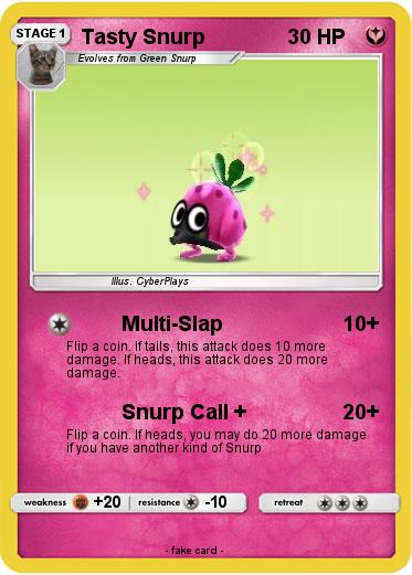 Pokemon Tasty Snurp