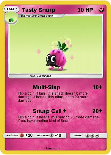 Pokemon Tasty Snurp
