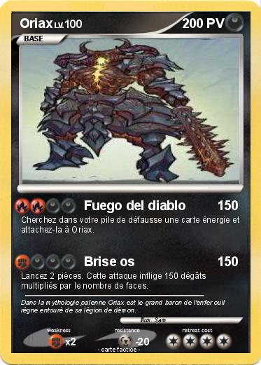 Pokemon Oriax
