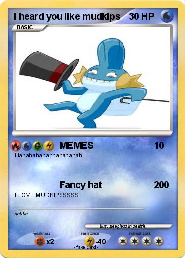 Pokemon I heard you like mudkips