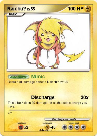 Pokemon Raichu?