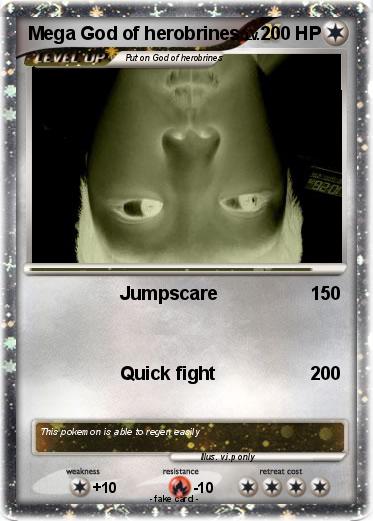 Pokemon Mega God of herobrines