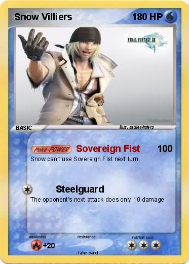 Pokemon Snow Villiers