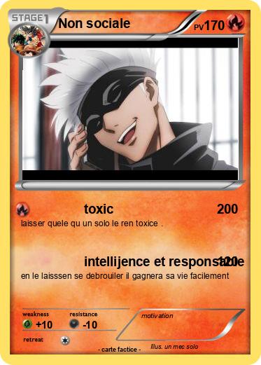 Pokemon Non sociale