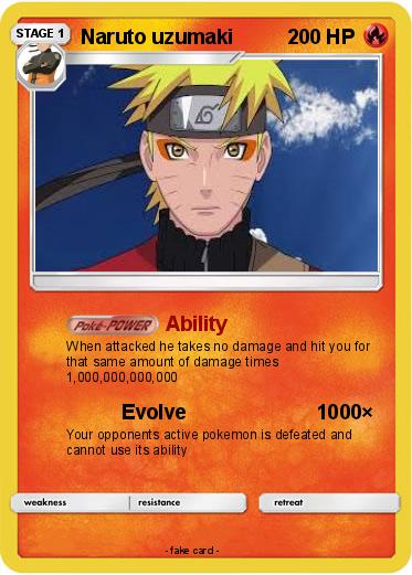 Pokemon Naruto uzumaki