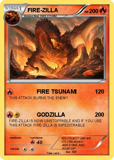 Pokemon FIRE-ZILLA
