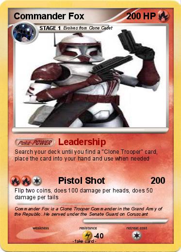 Pokemon Commander Fox