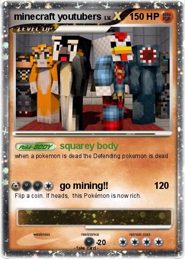Pokemon minecraft youtubers