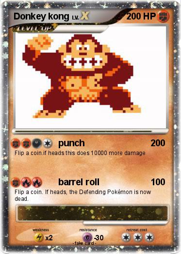 Pokemon Donkey kong
